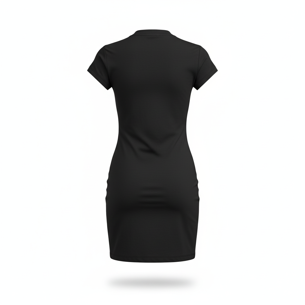 Minivestido de lycra que resalta tu silueta con actitud sporty