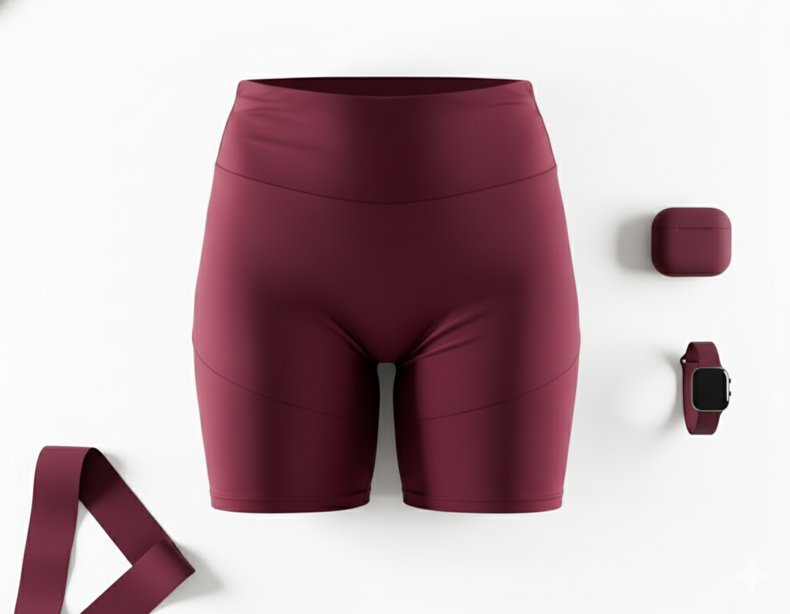 Leggin bermuda deportivo con control y realce que transforma tu rutina