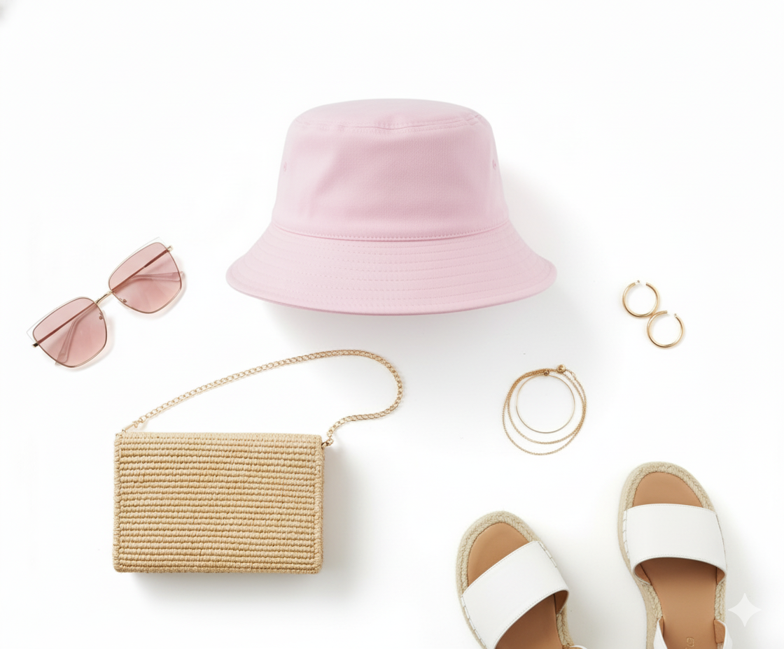Sombrero bucket que ilumina tu look con frescura y actitud