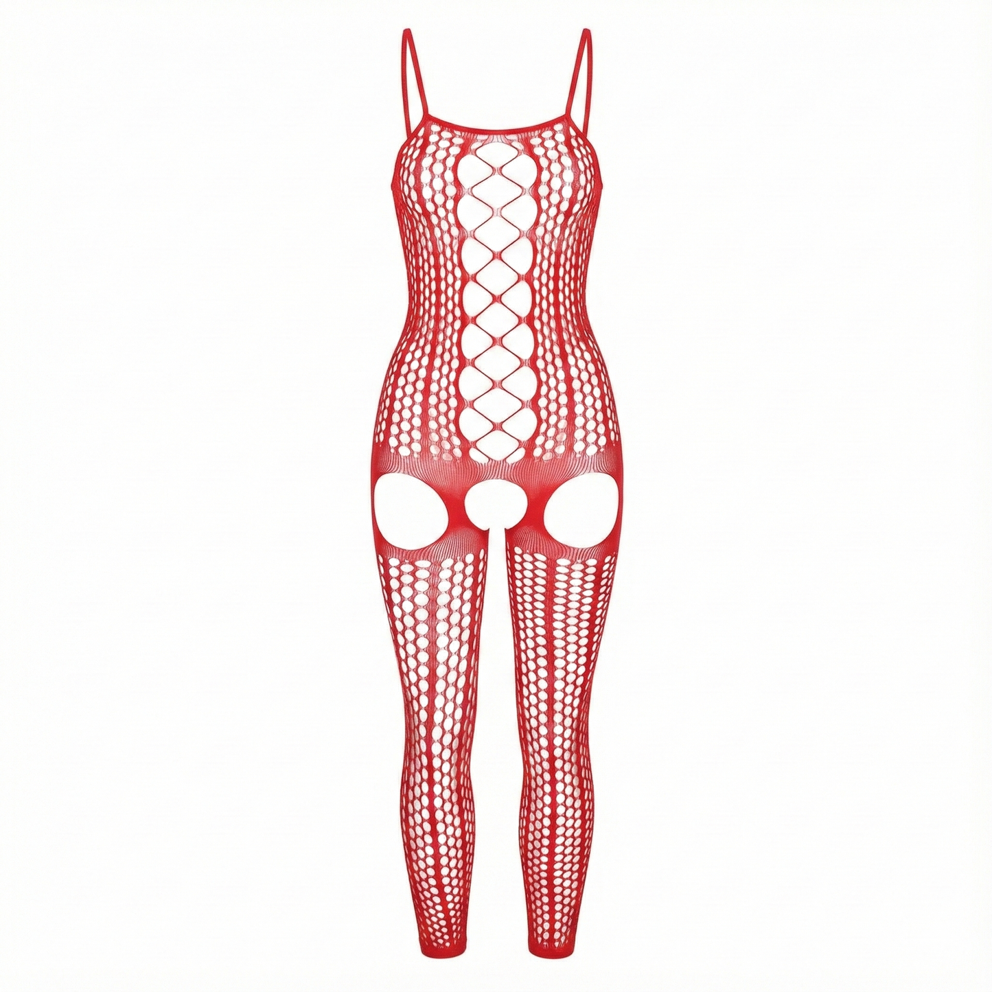 Body teddy largo con red que define y seduce