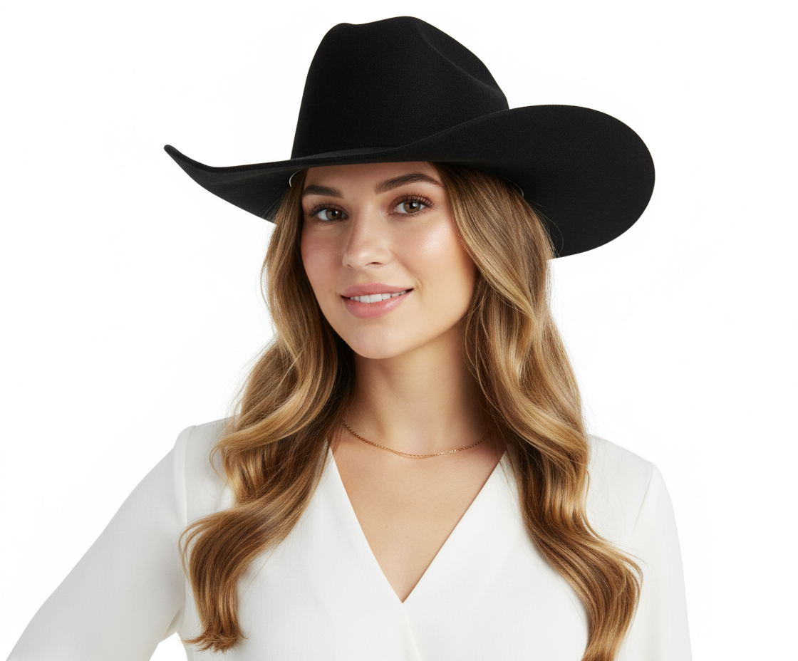 Sombrero texano femenino que impone estilo y carácter