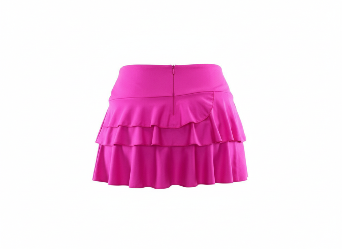 Minifalda con vuelo que aporta movimiento y coquetería a tu silueta