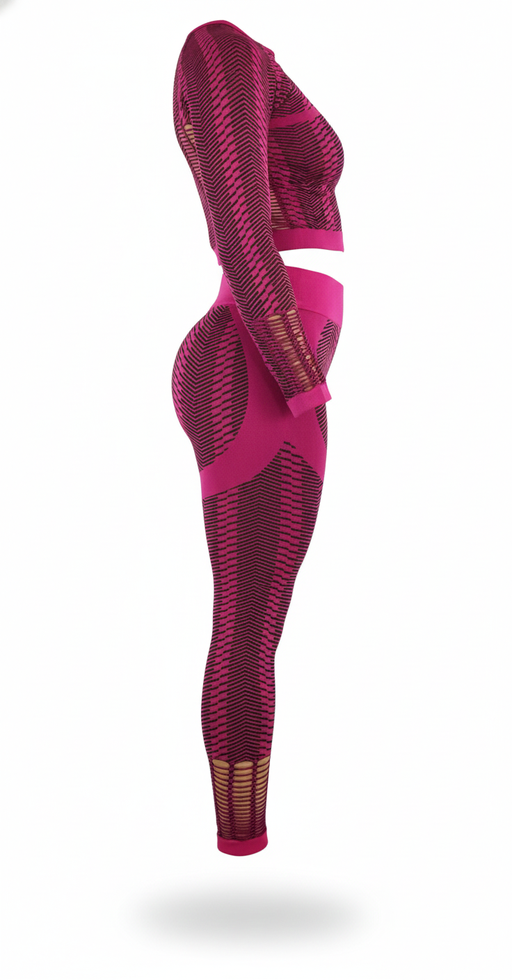 Conjunto deportivo largo con diseño que moldea y potencia tu figura