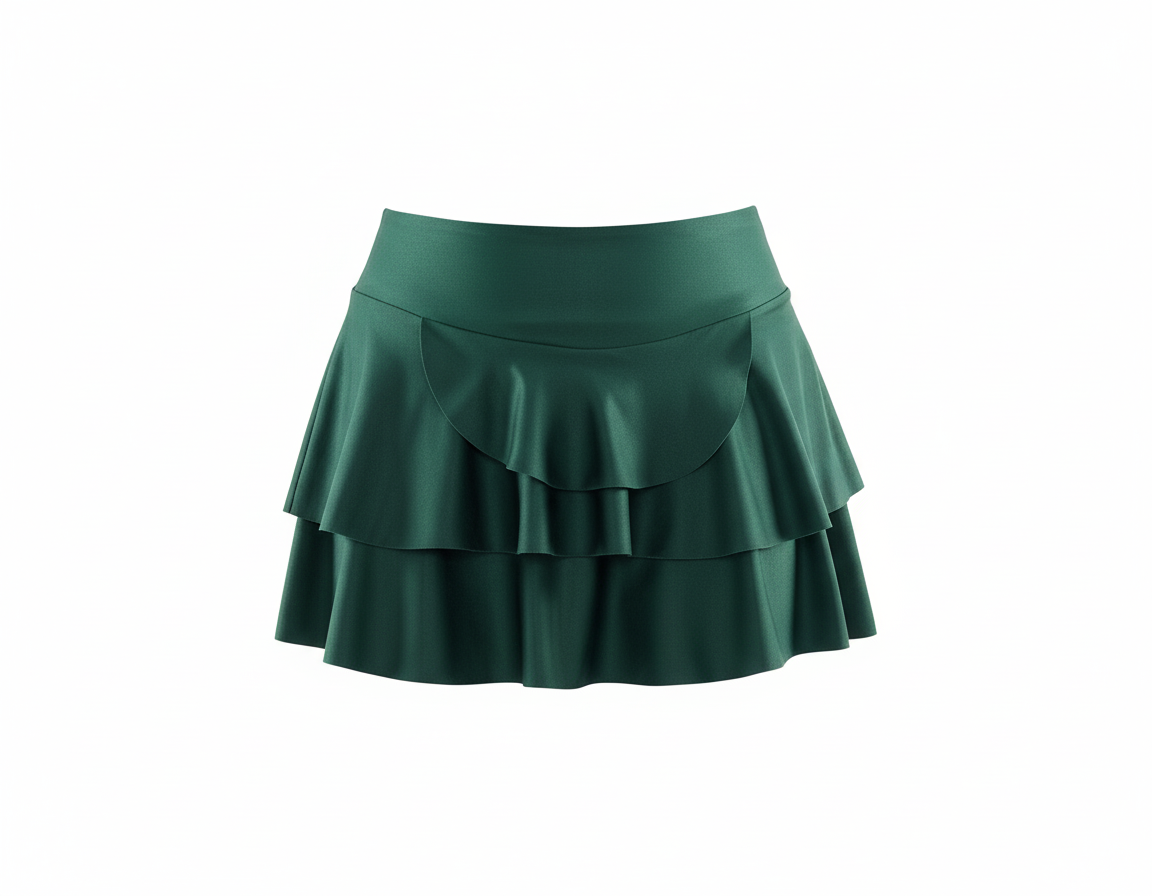 Minifalda con vuelo que aporta movimiento y coquetería a tu silueta