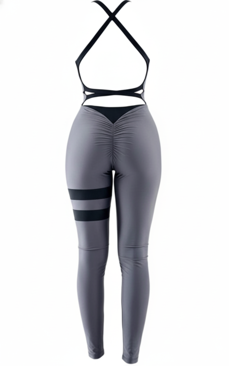 Palazzo deportivo sin mangas que estiliza con fuerza y libertad