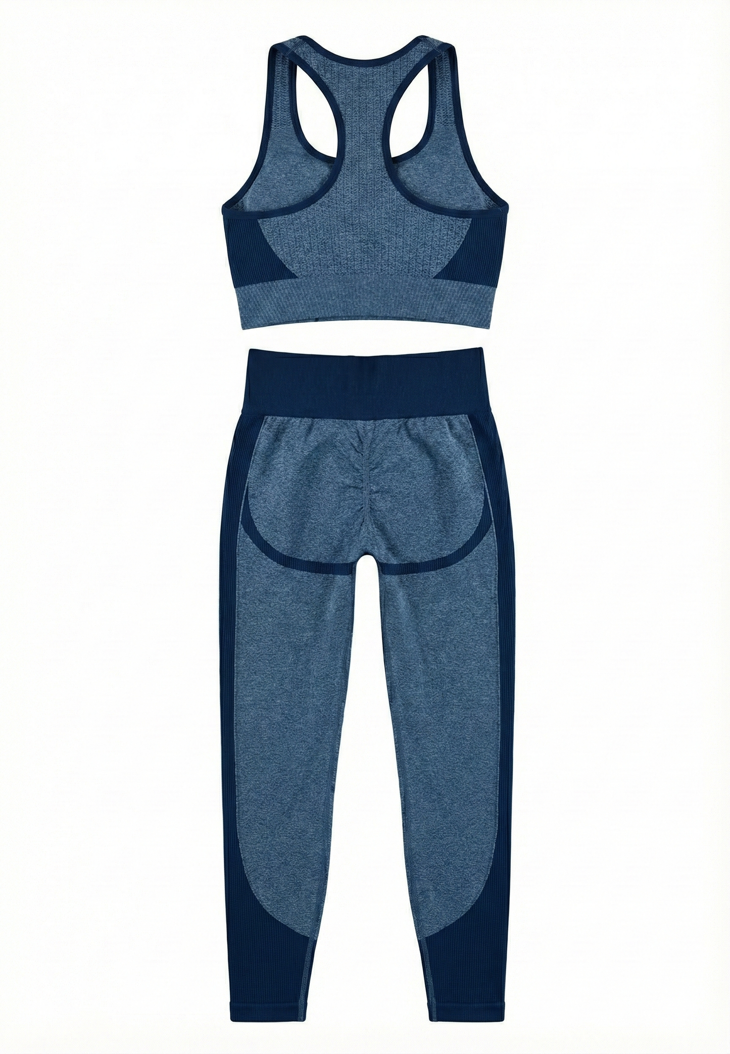 Conjunto deportivo que moldea tu figura con diseño cruzado y firmeza visual