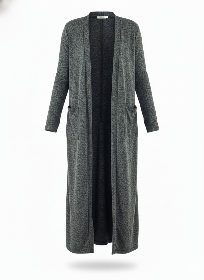 Ensamble largo que estiliza tu silueta con elegancia sutil