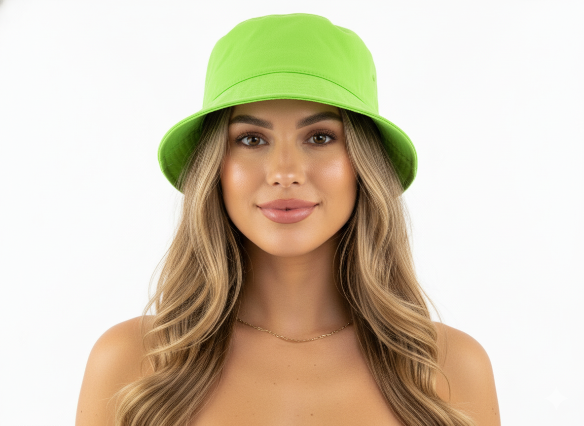 Sombrero bucket que ilumina tu look con frescura y actitud