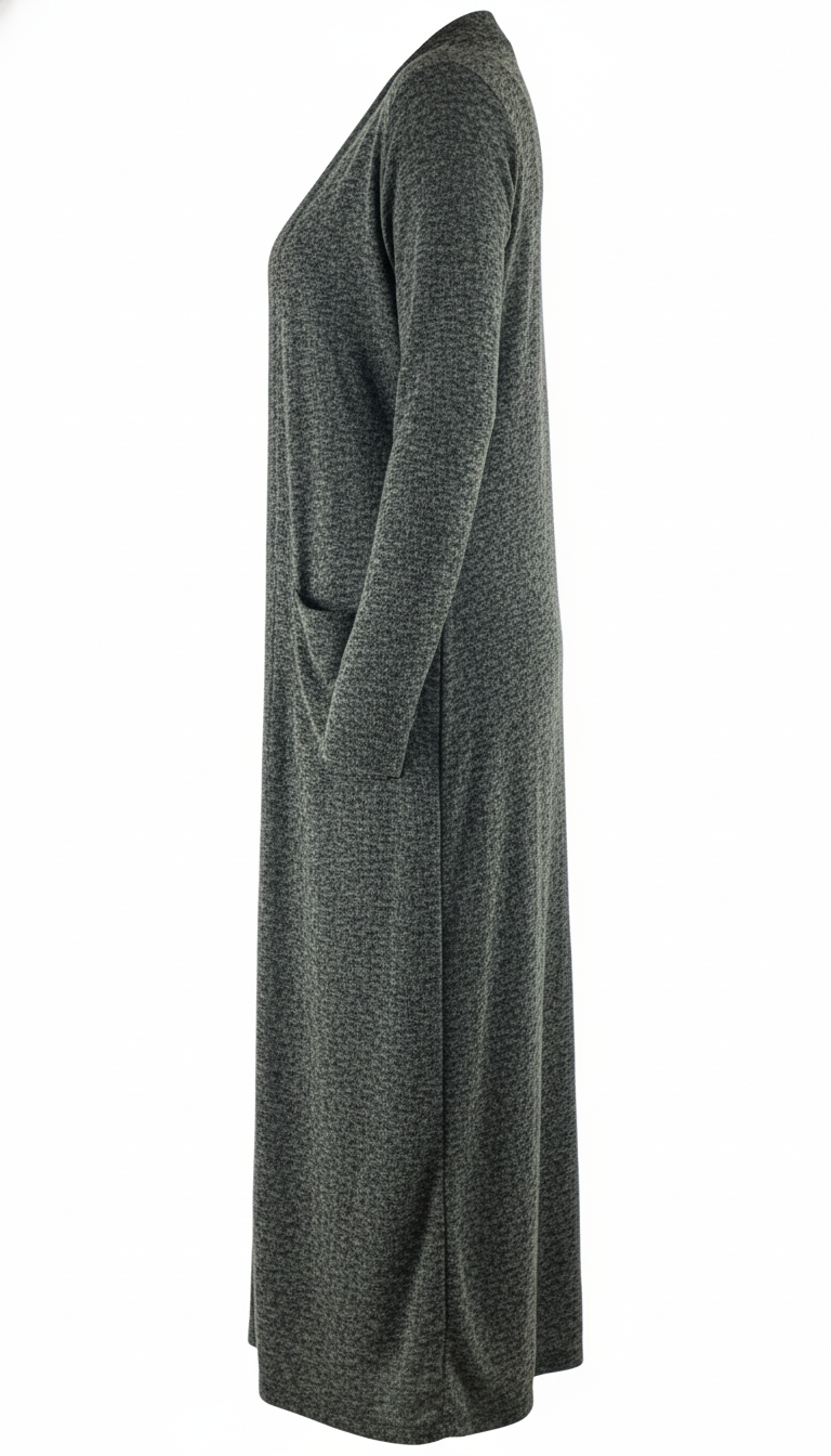 Ensamble largo que estiliza tu silueta con elegancia sutil