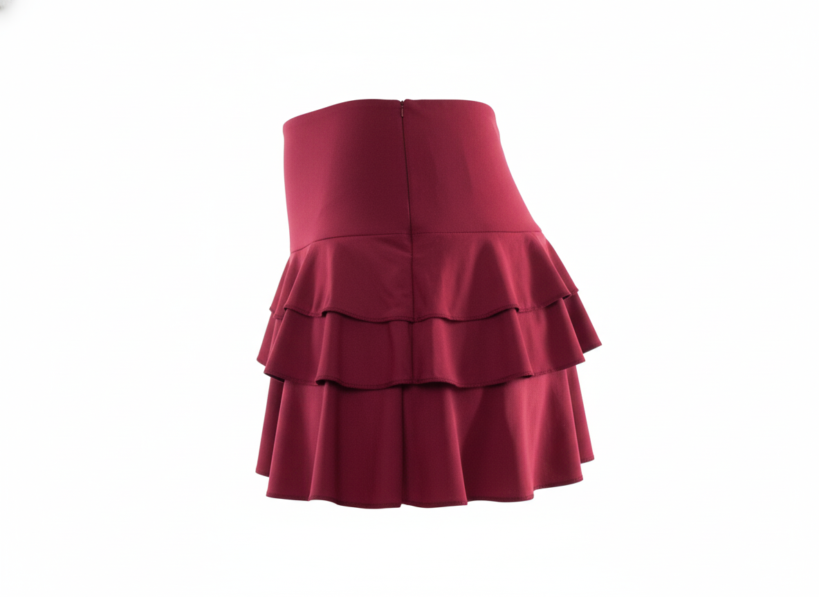 Minifalda con vuelo que aporta movimiento y coquetería a tu silueta
