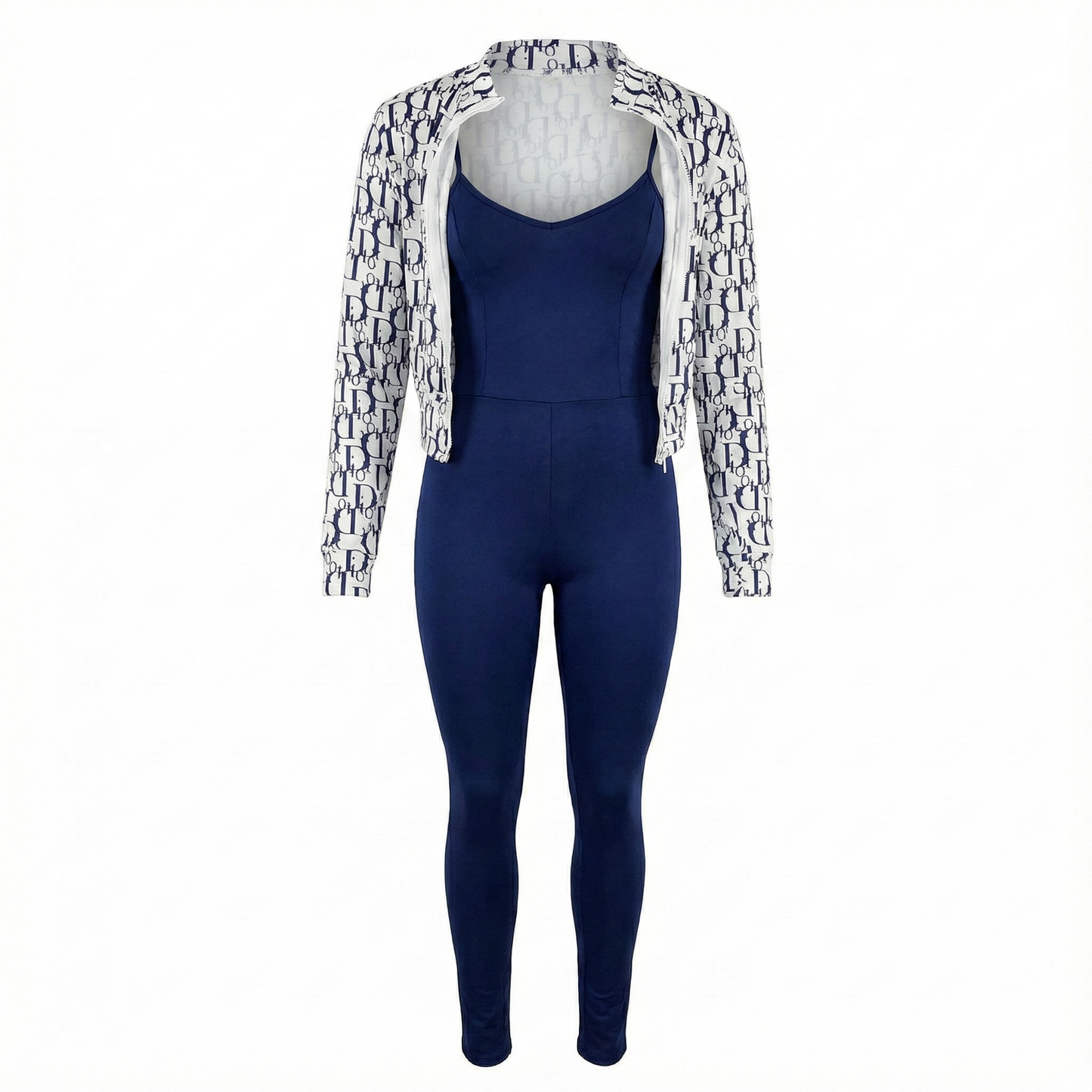 Palazzo deportivo con chaqueta que moldea tu figura y activa tu energía