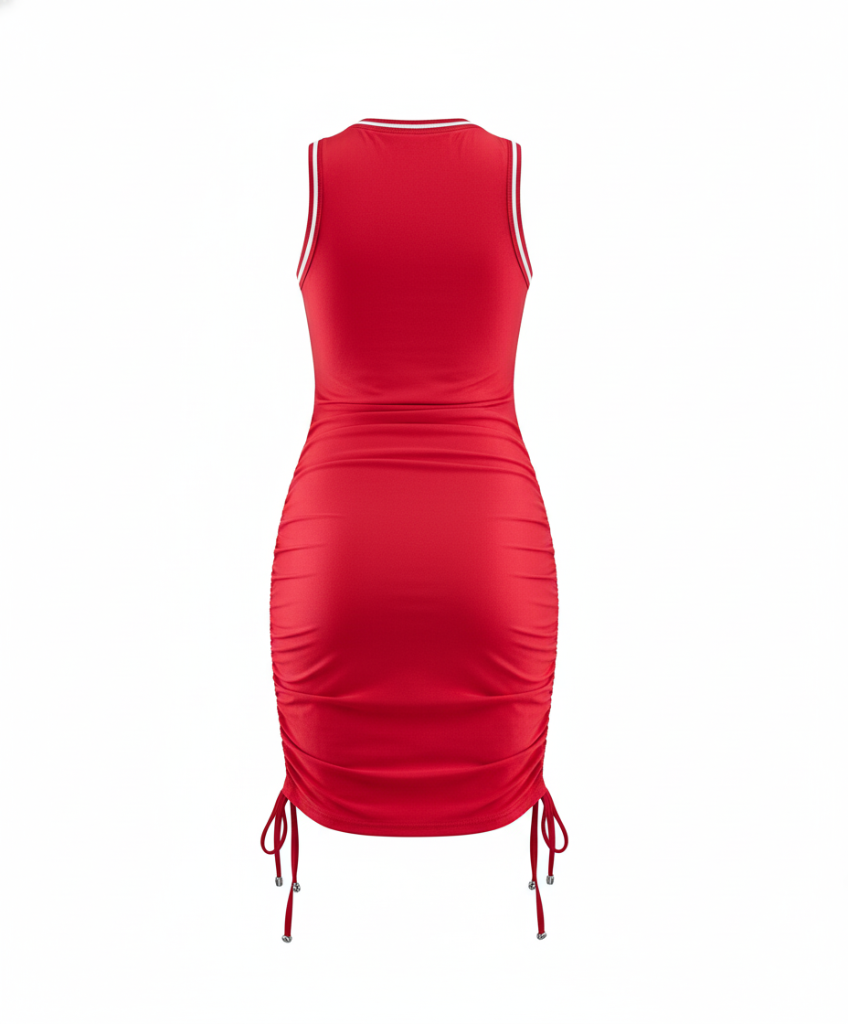 Vestido Chanel con jaretas laterales que enmarca tu silueta