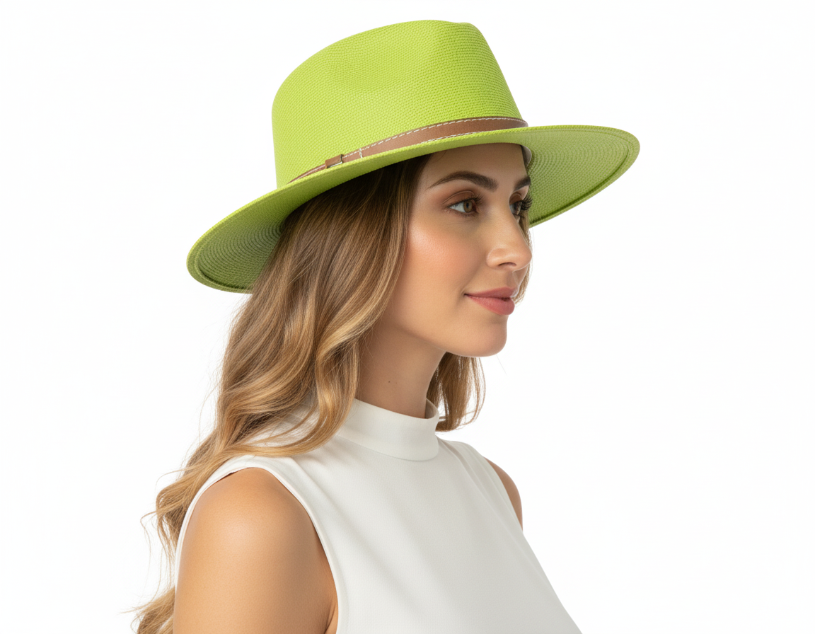 Sombrero panameño estructurado que eleva tu estilo con naturalidad elegante