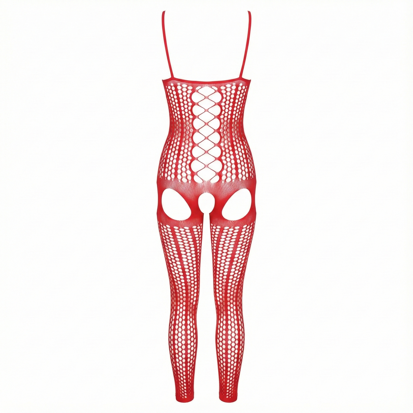 Body teddy largo con red que define y seduce