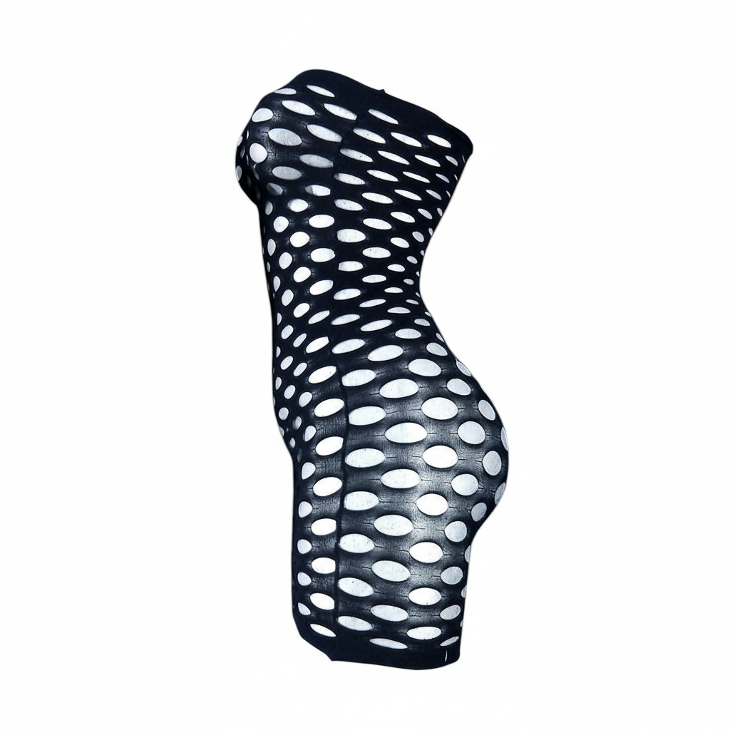 Microvestido de impacto visual con aberturas que seducen al instante