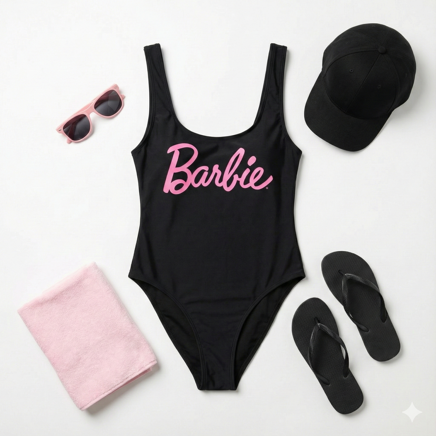 Pantiblusa sin mangas con corte brasileño que resalta tu actitud Barbie