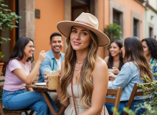 Sombrero francés con brillo que realza tu estilo con sofisticación audaz