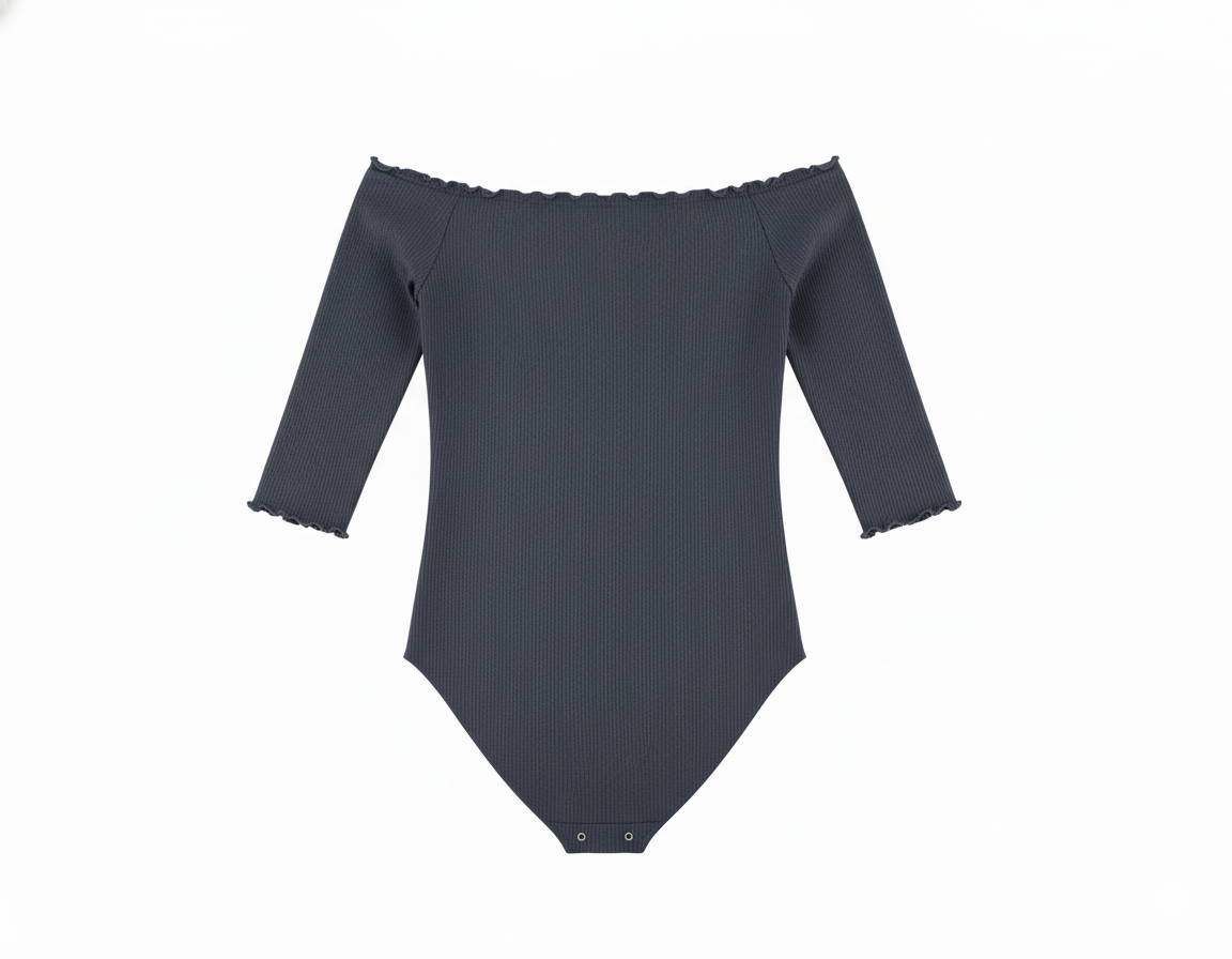 Pantyblusa con hombros descubiertos y cremallera que enmarca tu figura