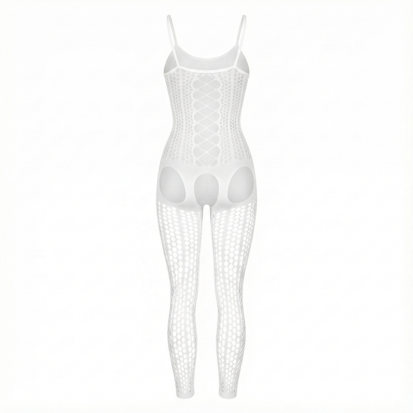 Body teddy largo con red que define y seduce