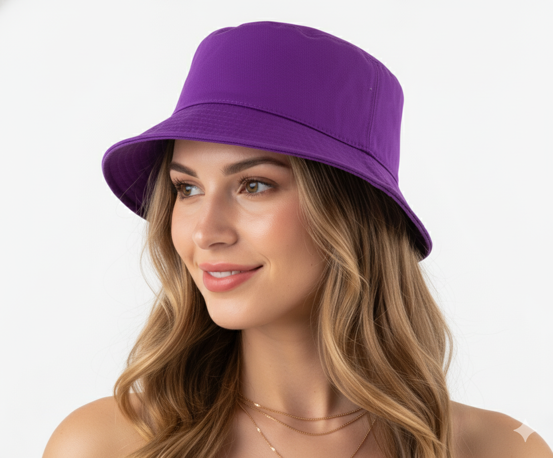 Sombrero bucket que ilumina tu look con frescura y actitud