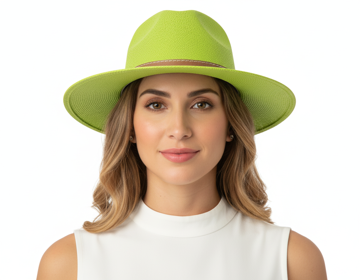 Sombrero panameño estructurado que eleva tu estilo con naturalidad elegante