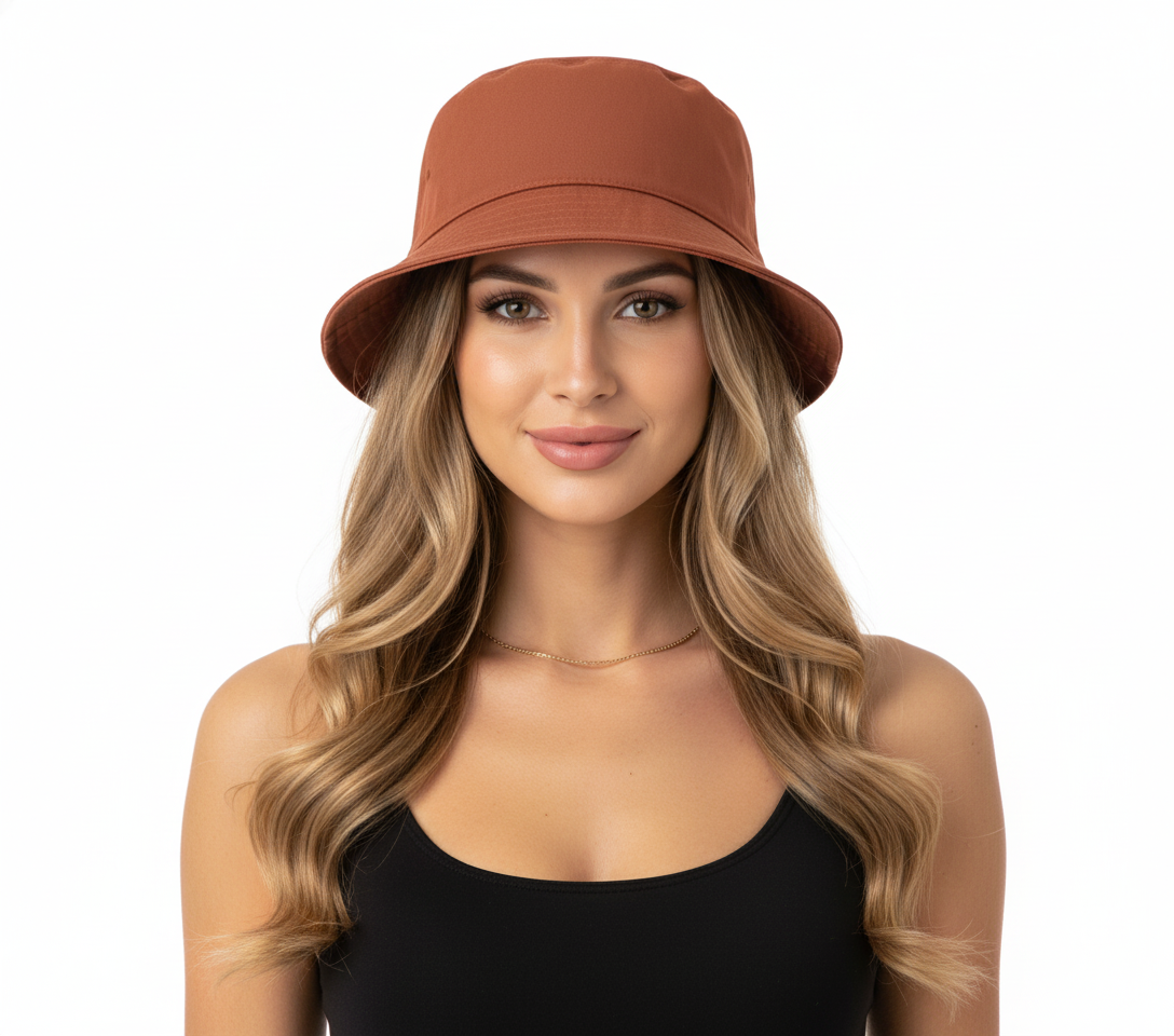 Sombrero bucket que ilumina tu look con frescura y actitud