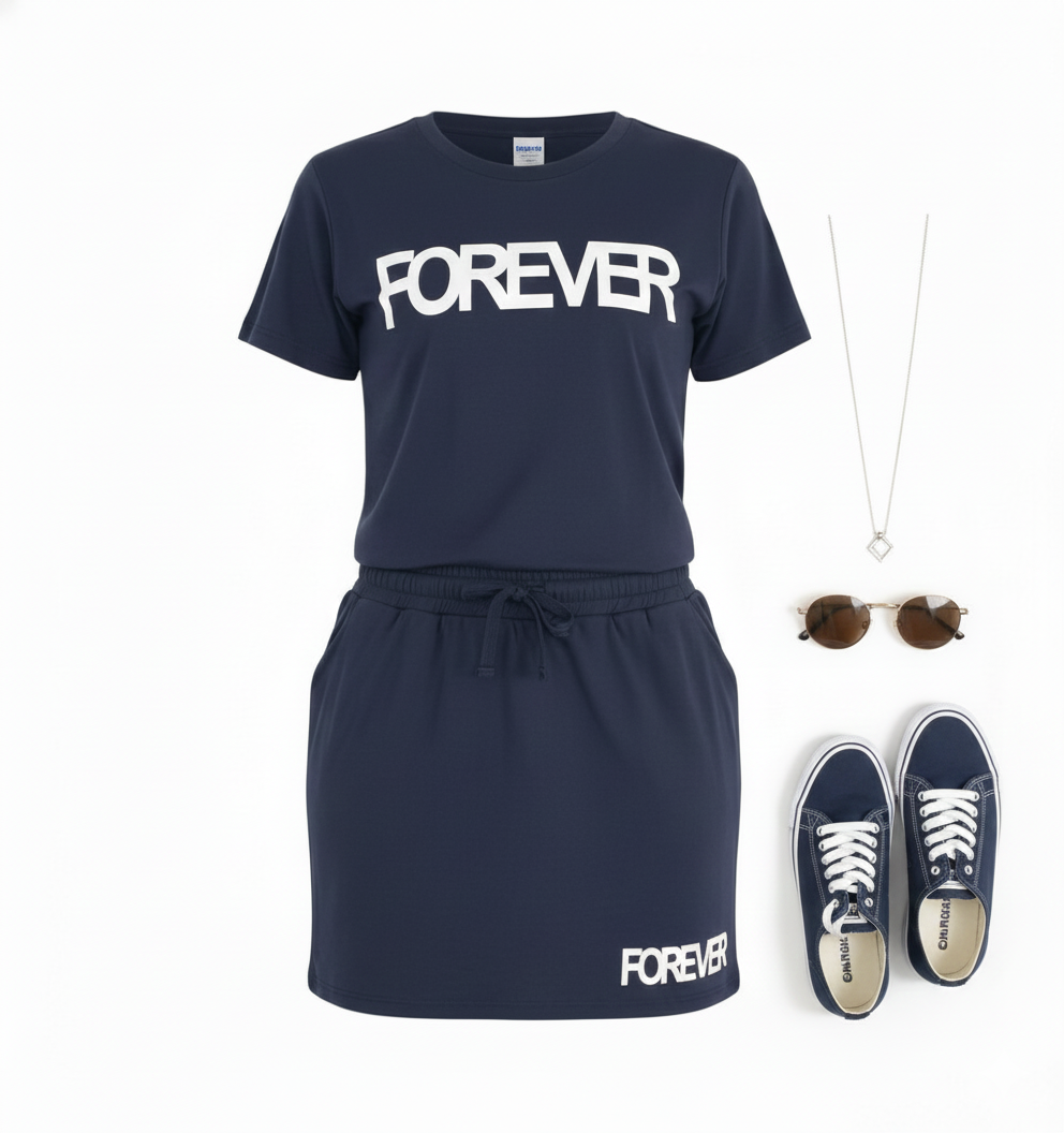 Conjunto deportivo que combina comodidad y estilo urbano con actitud