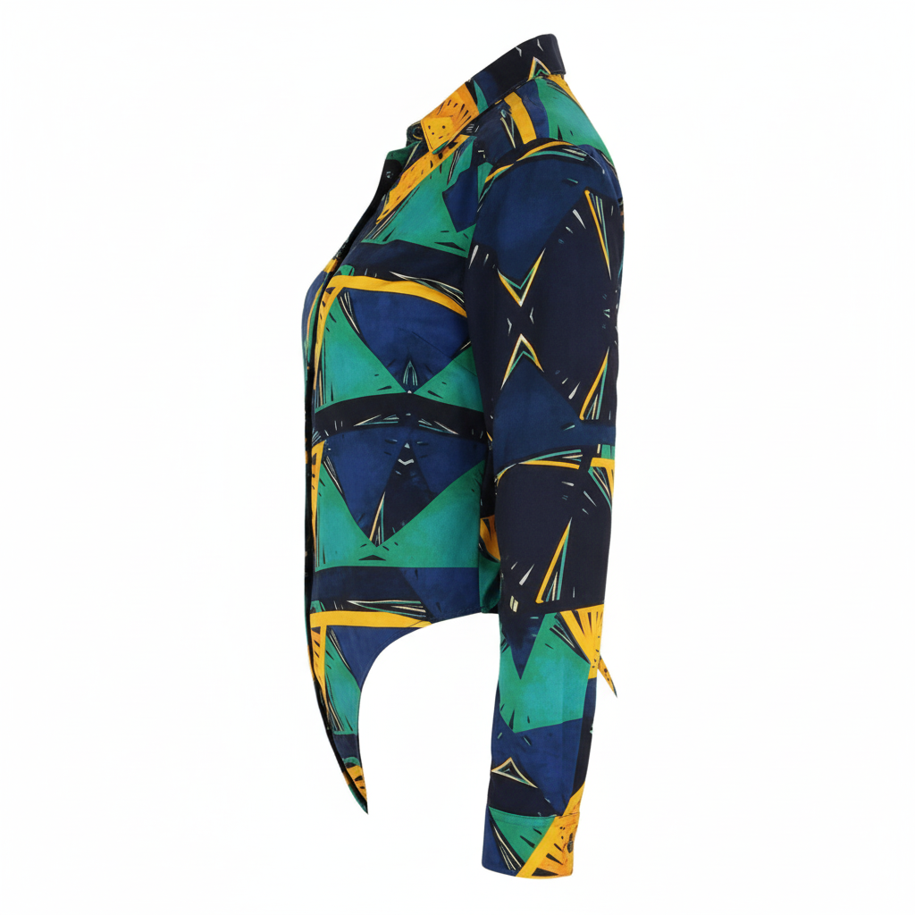 Pantyblusa manga larga con estampado que realza tu estilo creativo