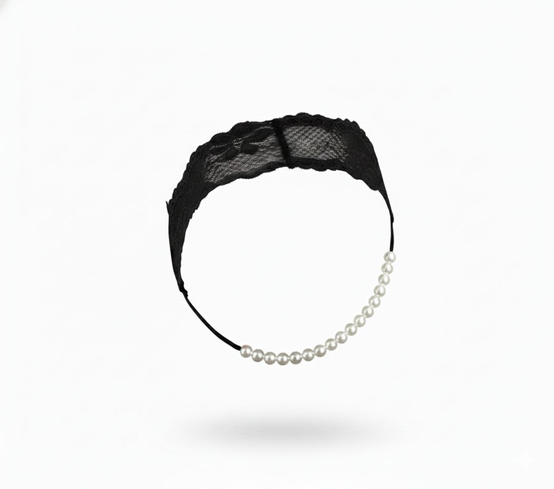 Tanga de encaje con perlas que despierta tu sensualidad más exquisita