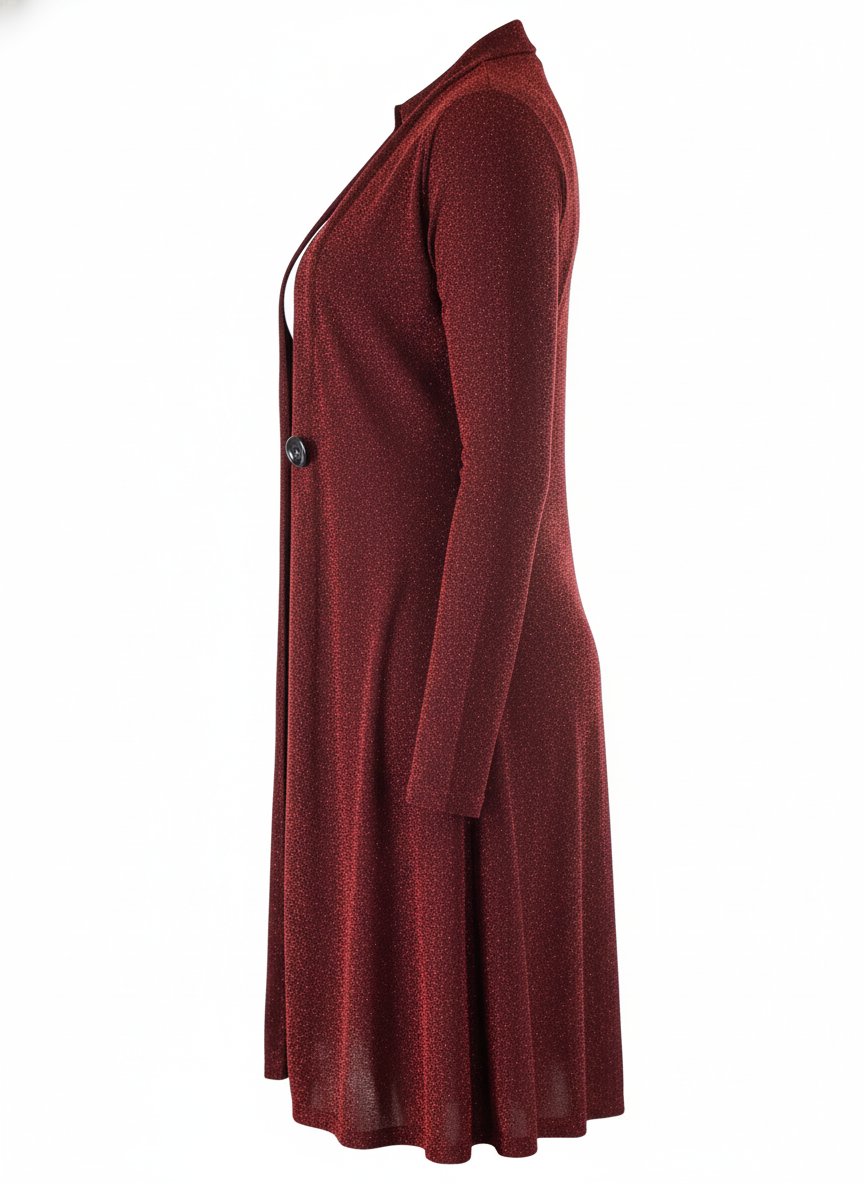 Ensamble clásico con caída favorecedora que estiliza tu figura