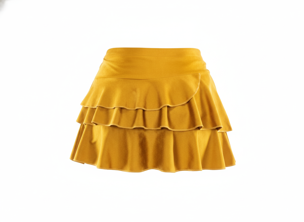 Minifalda con vuelo que aporta movimiento y coquetería a tu silueta