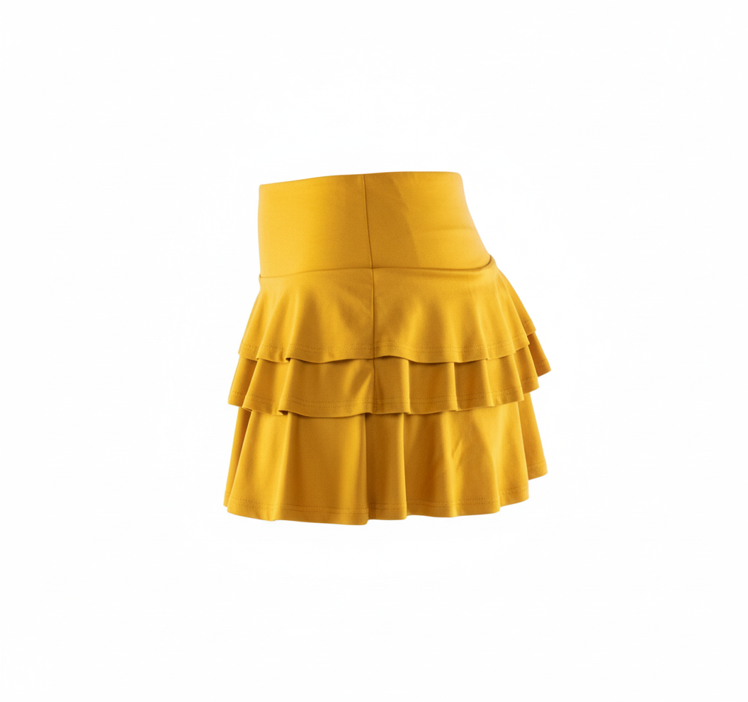 Minifalda con vuelo que aporta movimiento y coquetería a tu silueta