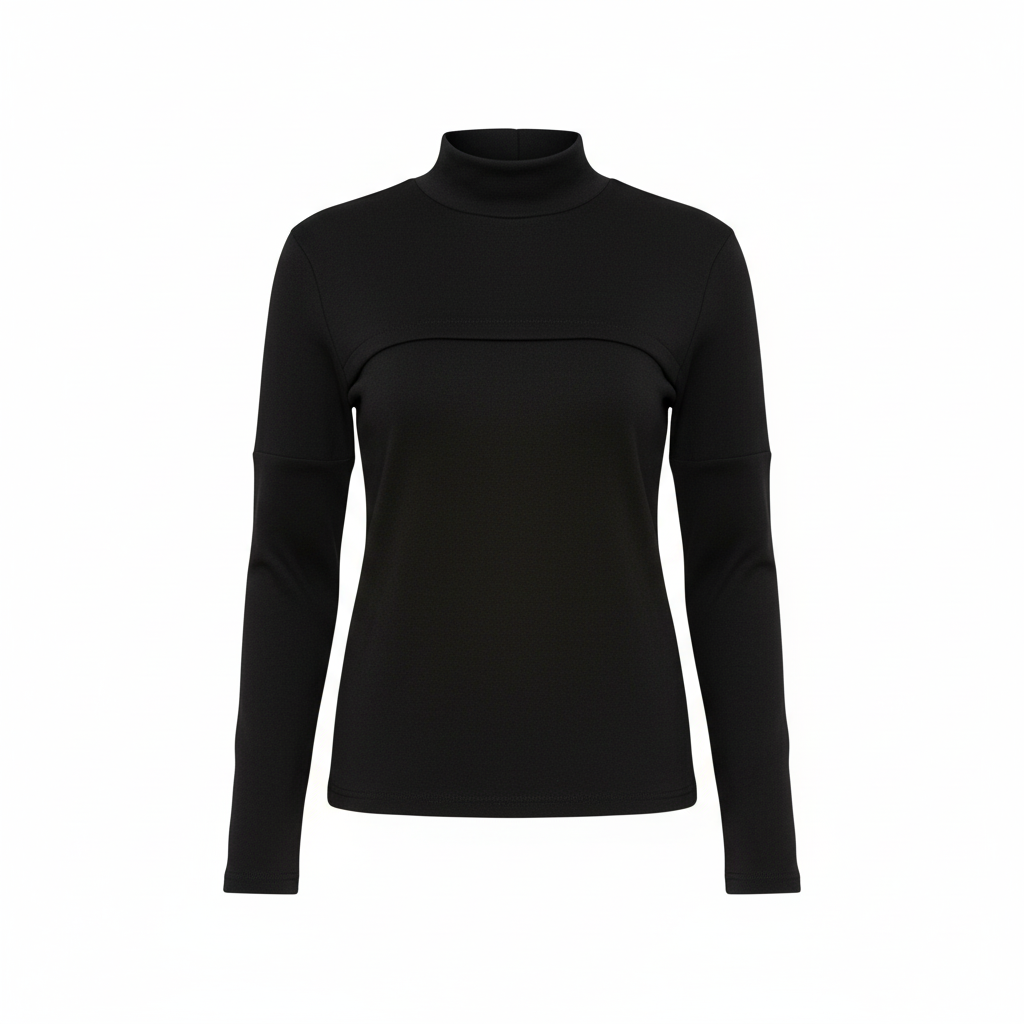 Blusa térmica de manga larga que acompaña tu día con comodidad envolvente