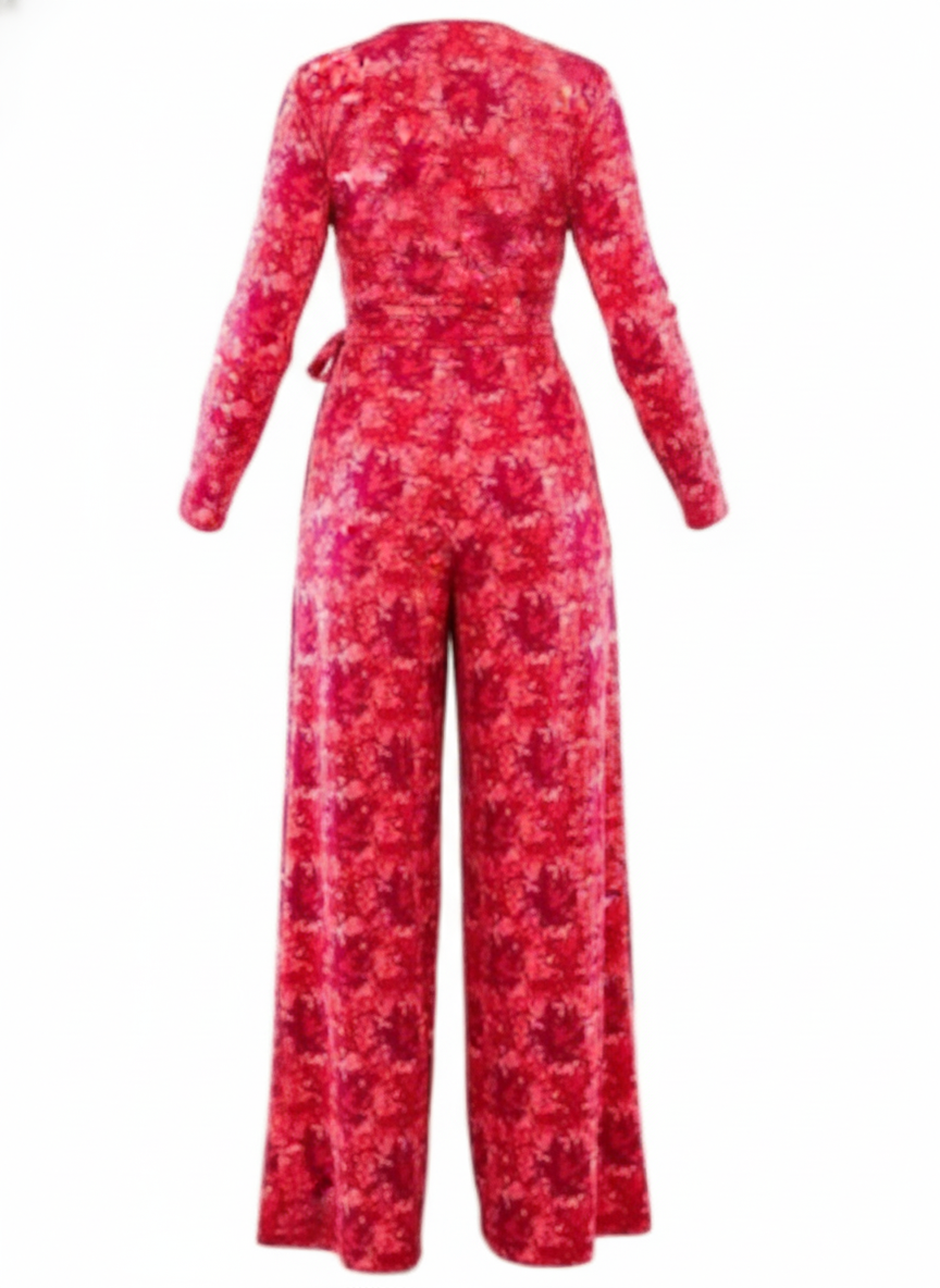 Enterizo palazo que estiliza tu figura con fluidez romántica