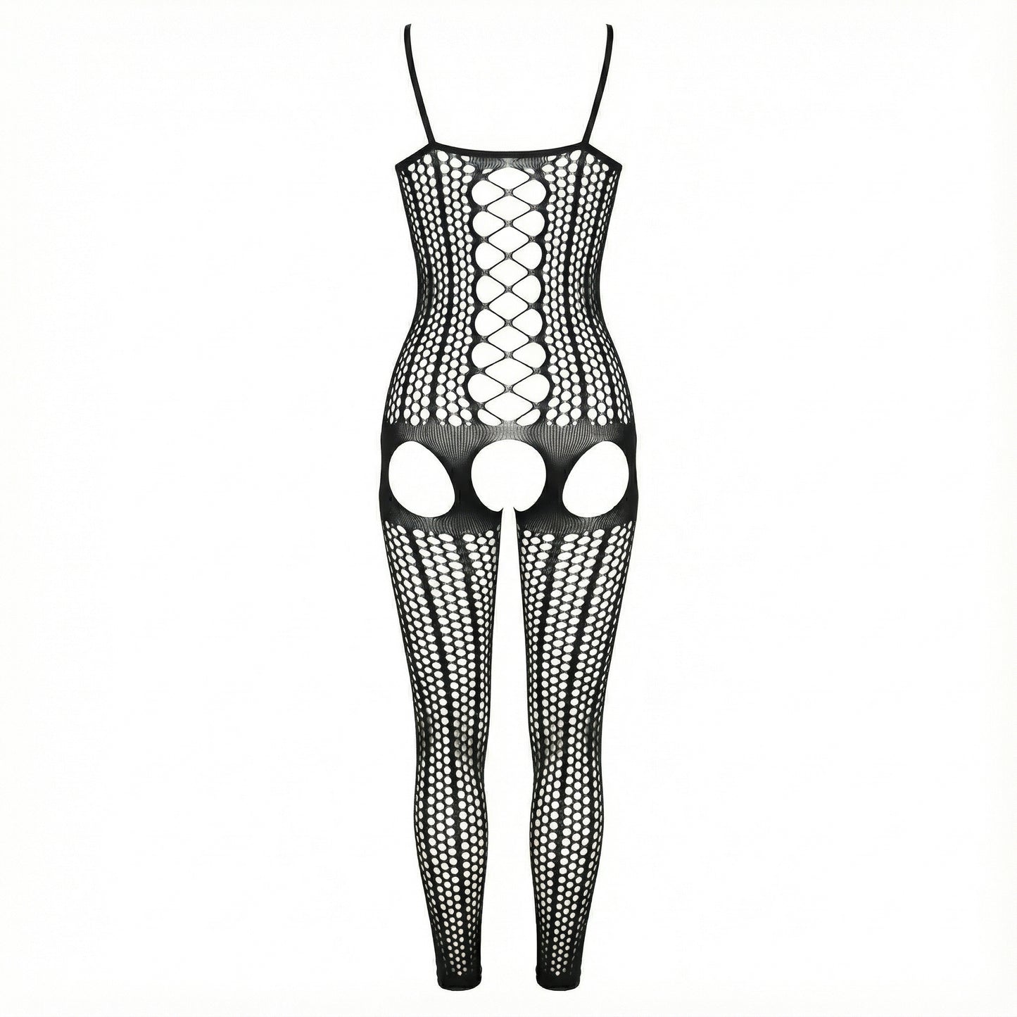 Body teddy largo con red que define y seduce