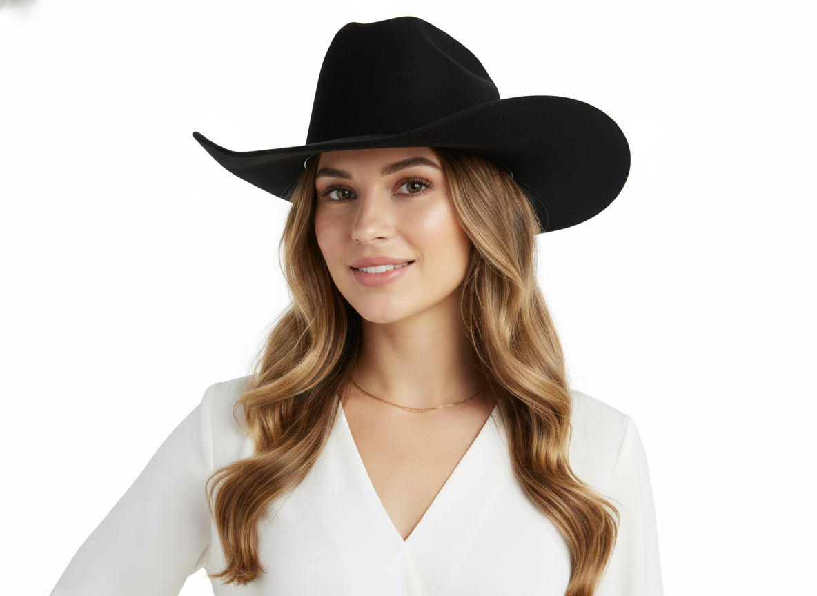 Sombrero texano femenino que impone estilo y carácter