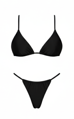 Bikini tanga de lencería que revela con osadía tu confianza total