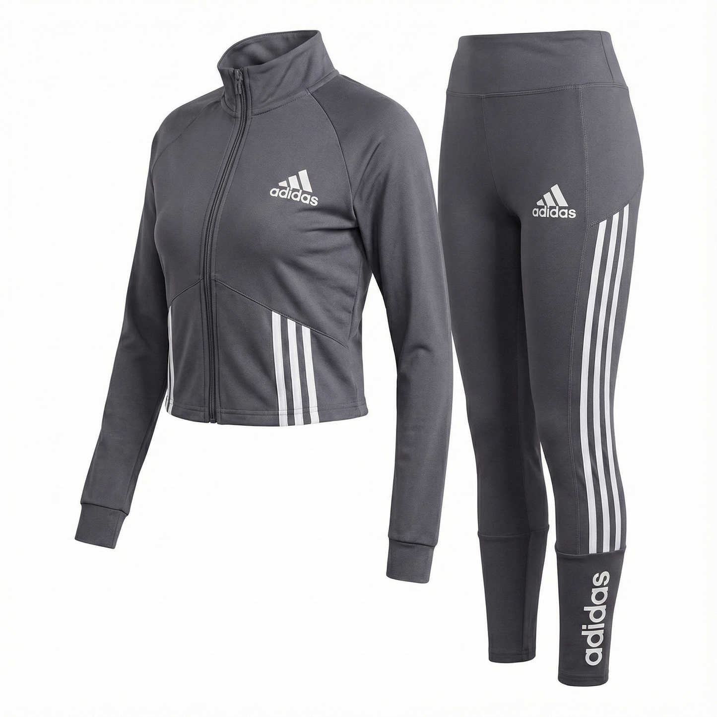 Conjunto deportivo rayado que moldea tu figura con energía y precisión