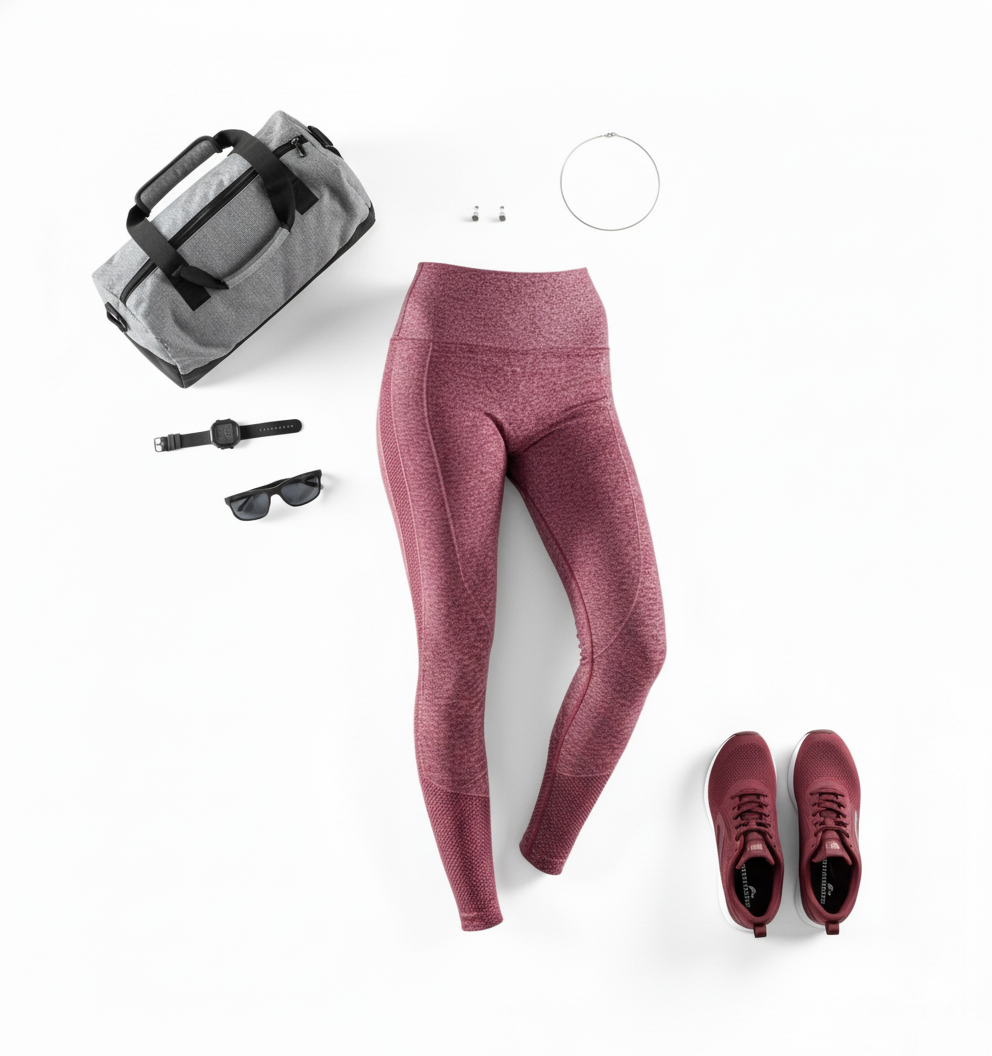 Leggins deportivo moldeador que potencia tu figura con energía visual