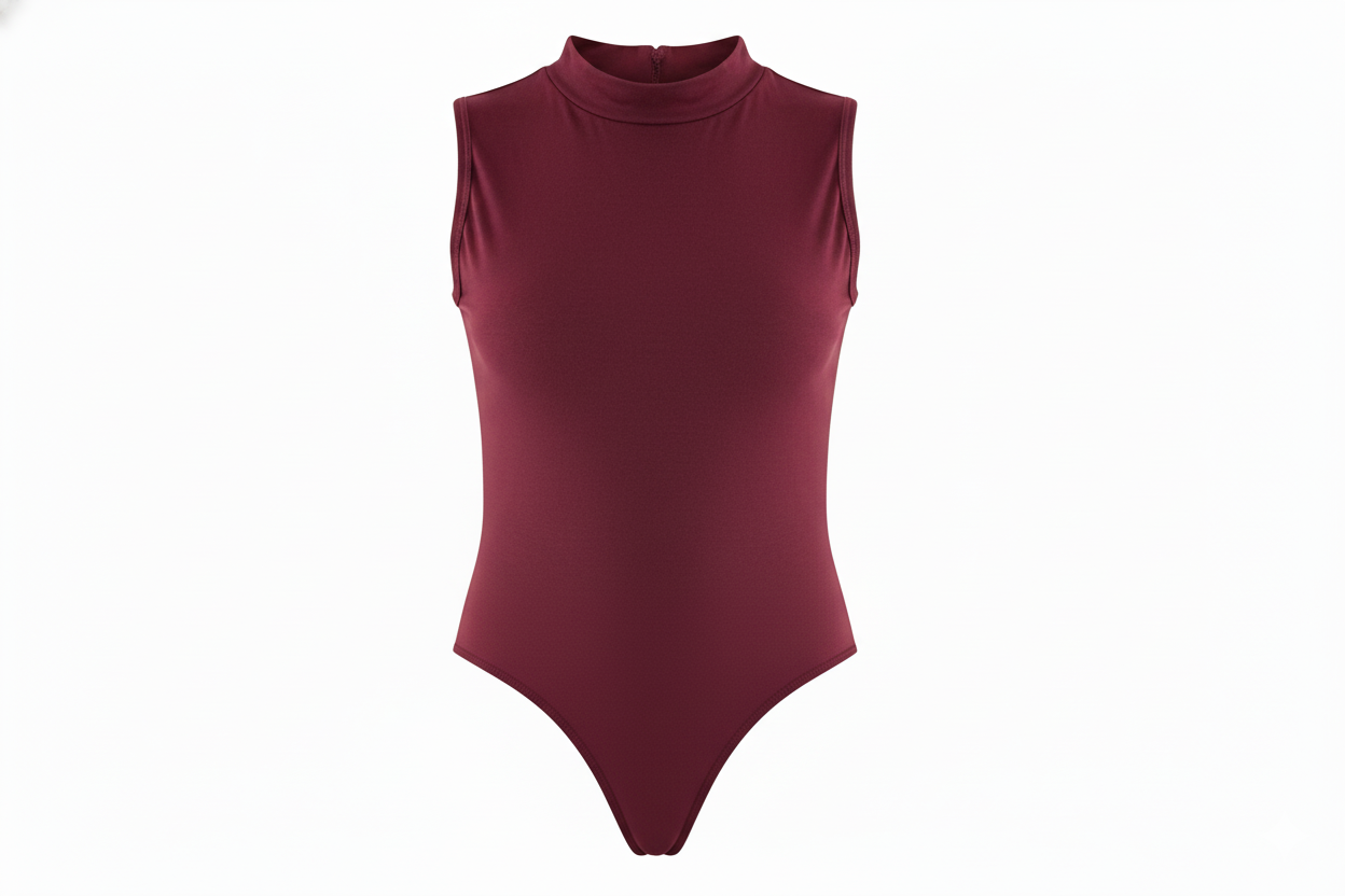 Pantyblusa sin mangas de caída limpia que resalta tu figura con elegancia natural