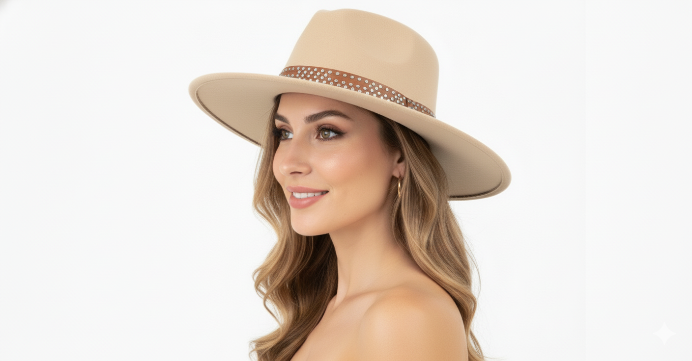 Sombrero francés con brillo que realza tu estilo con sofisticación audaz