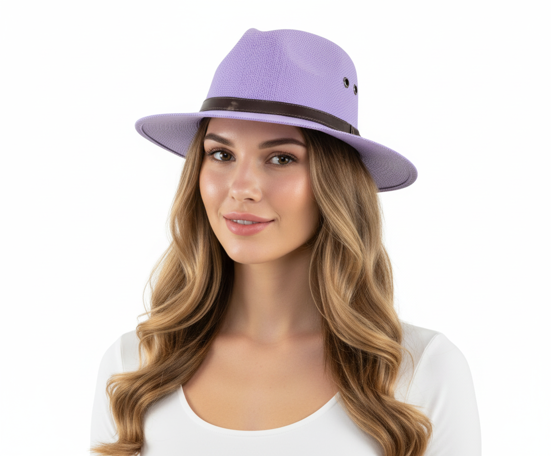 Sombrero panameño estructurado que eleva tu estilo con naturalidad elegante