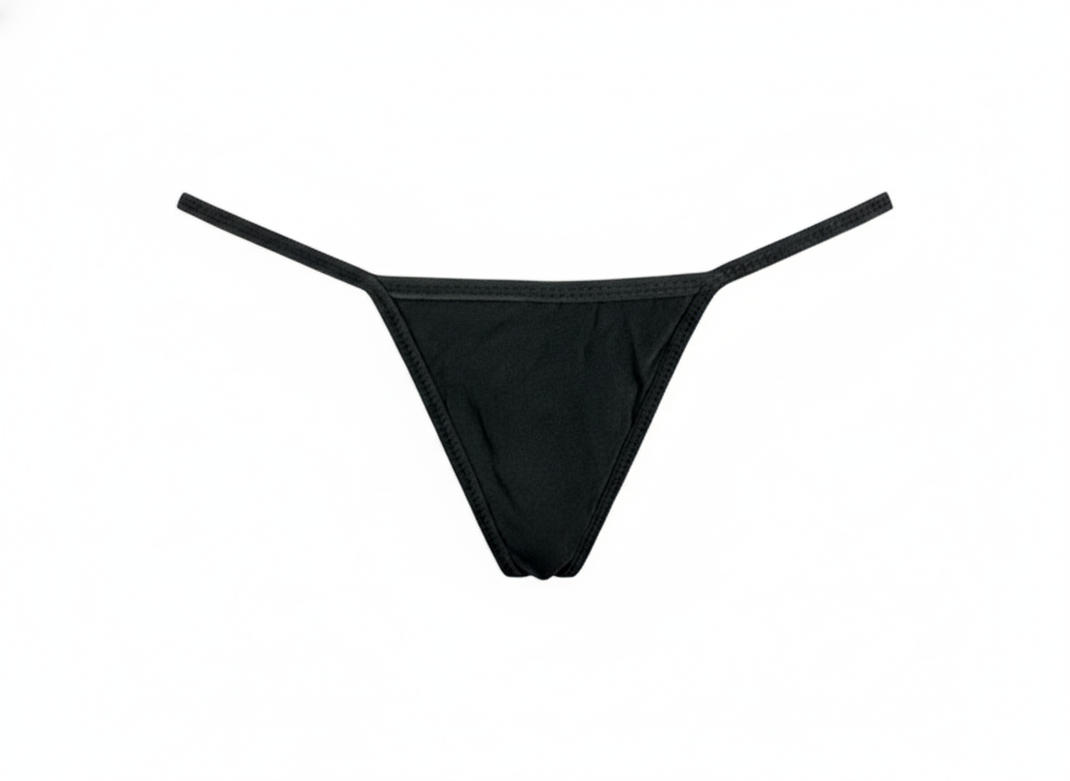 Micro tanga de hilo que eleva tu sensualidad con audacia felina