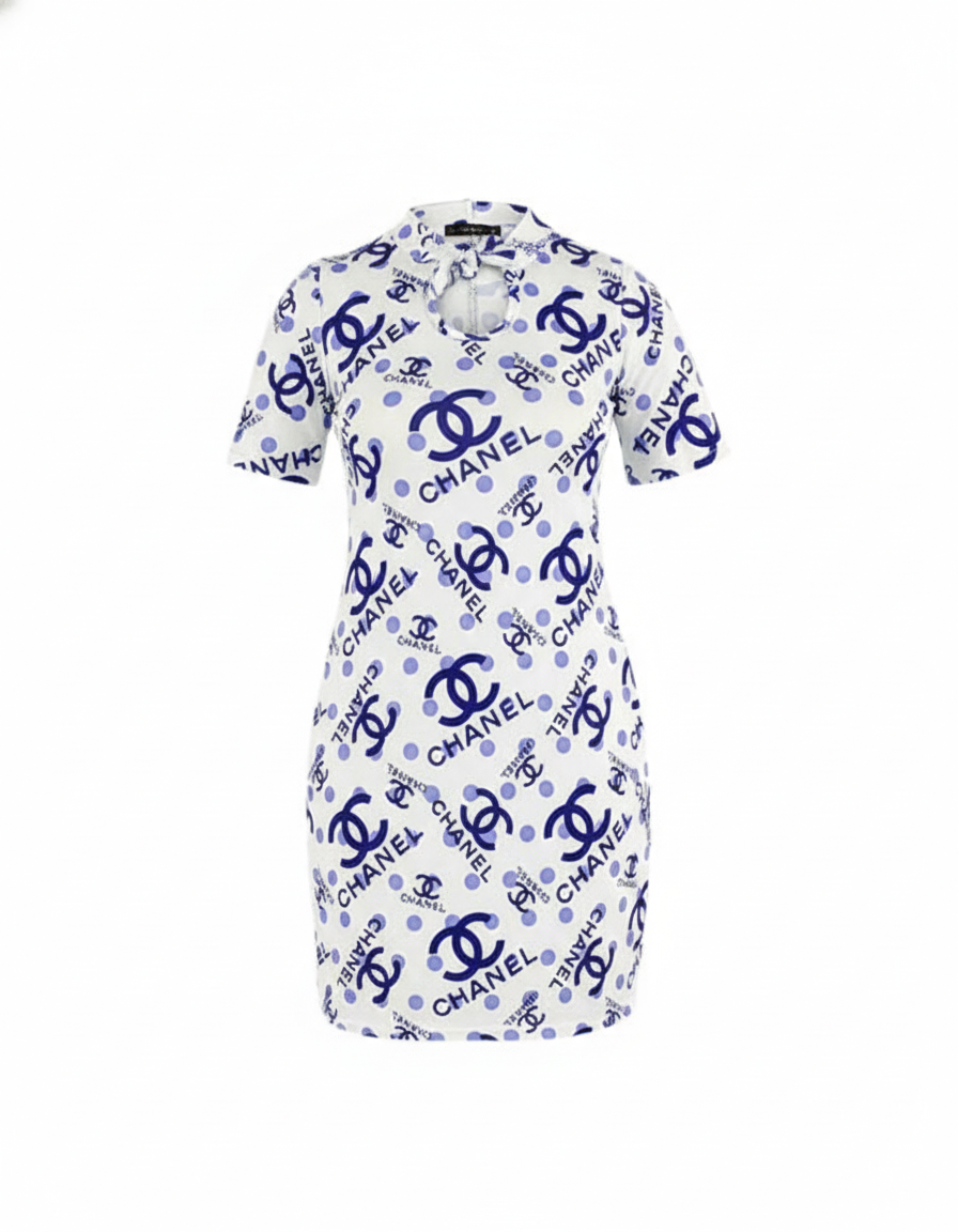 Vestido corto con moño que resalta tu lado chic y divertido
