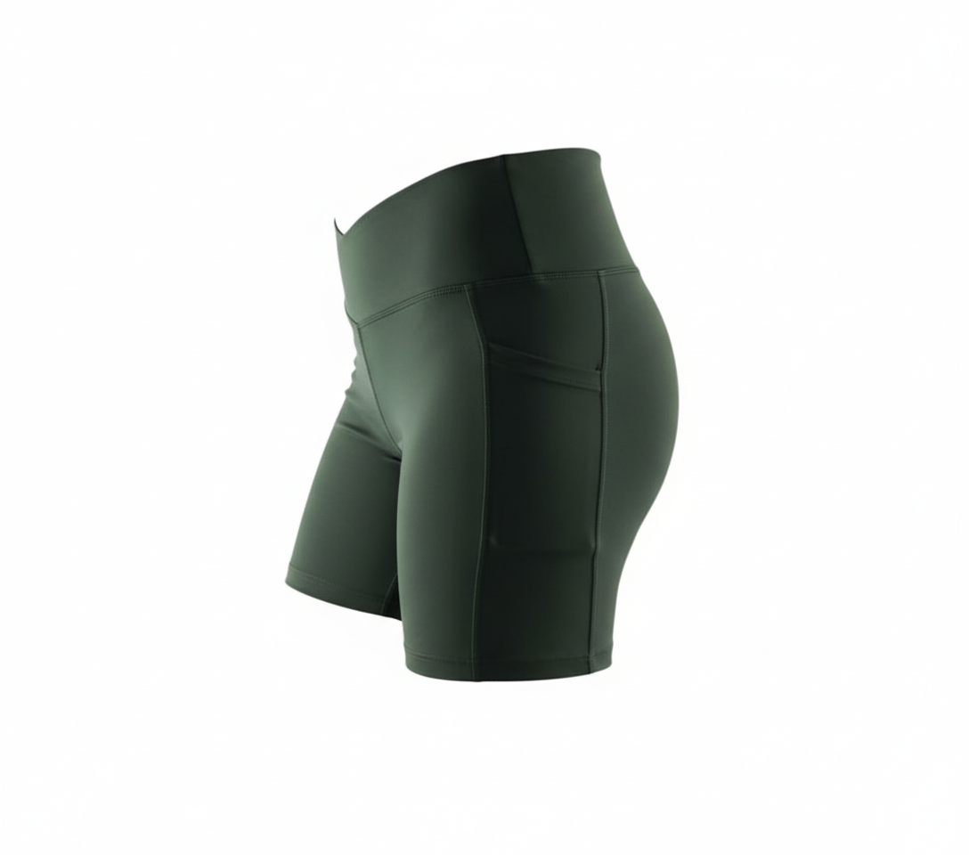 Leggin bermuda deportivo con control y realce que transforma tu rutina