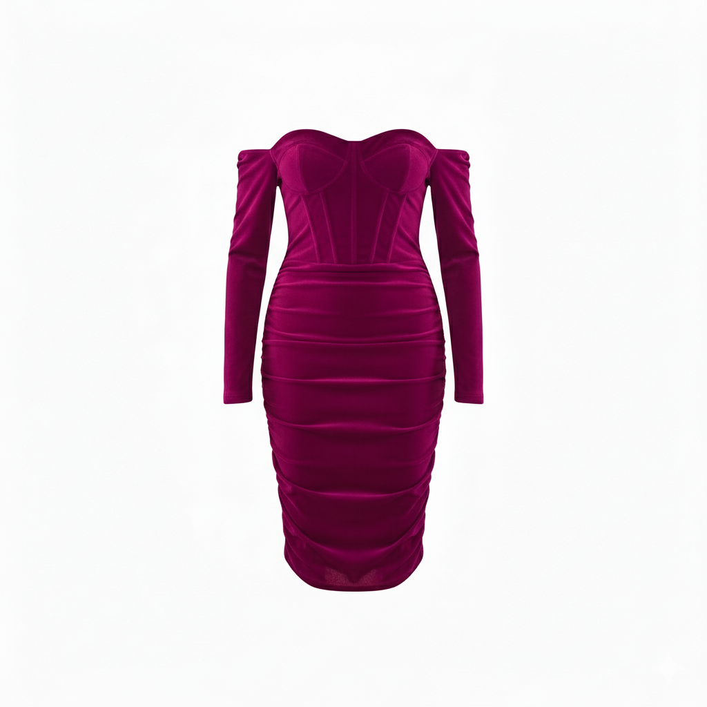 Vestido corte Chanel que moldea tu silueta con elegancia atrevida