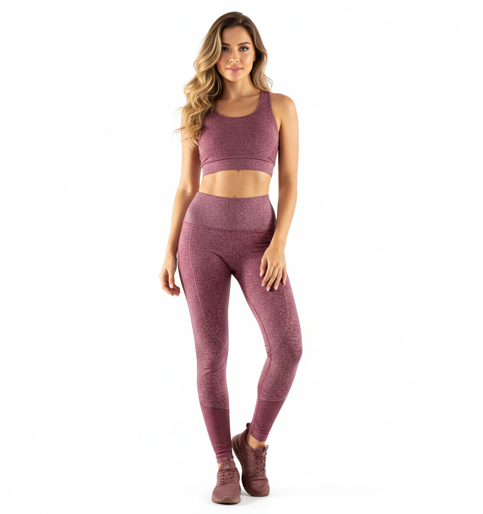 Leggins deportivo moldeador que potencia tu figura con energía visual