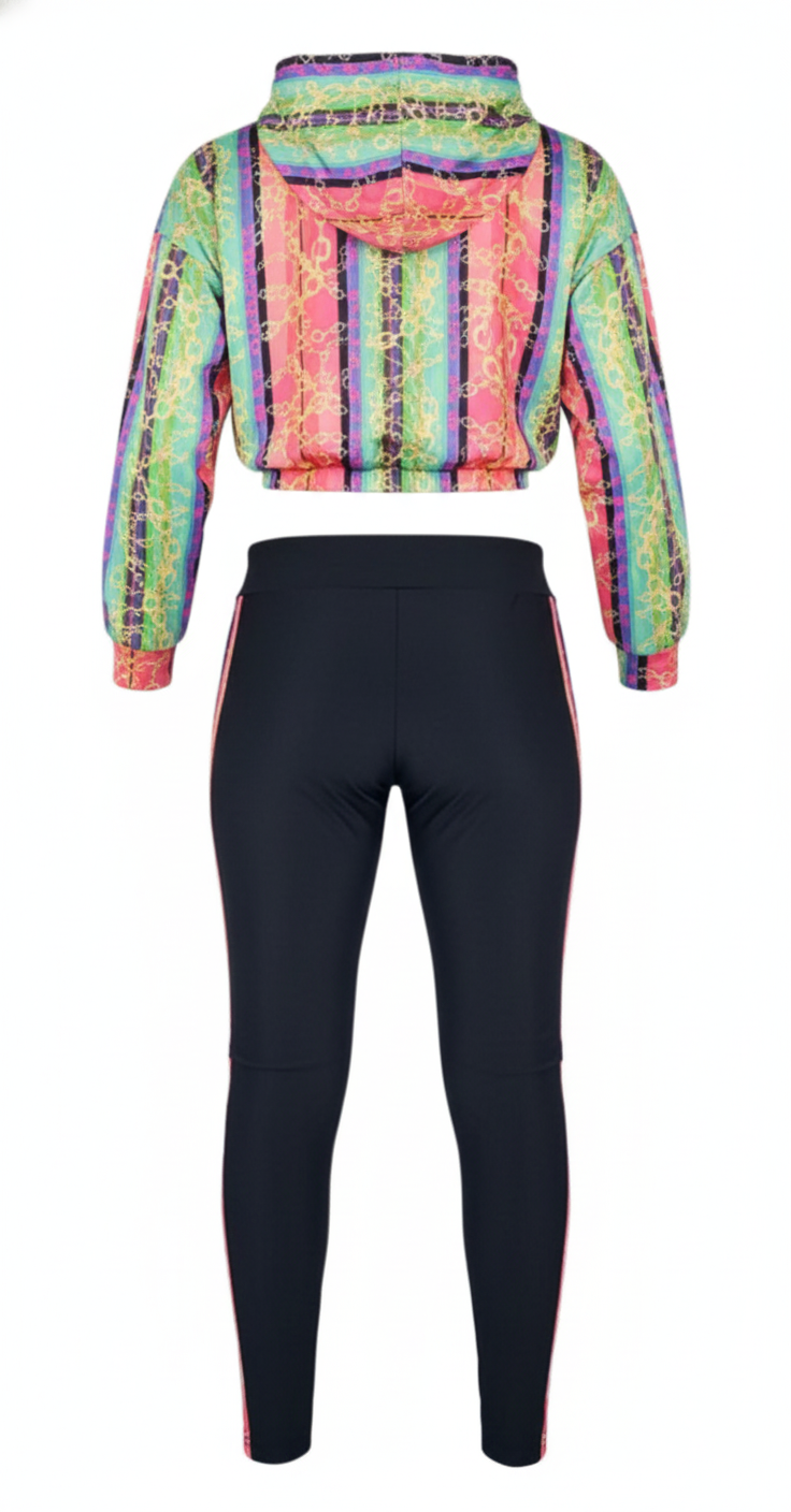 Conjunto casual con líneas que estilizan y realzan tu figura