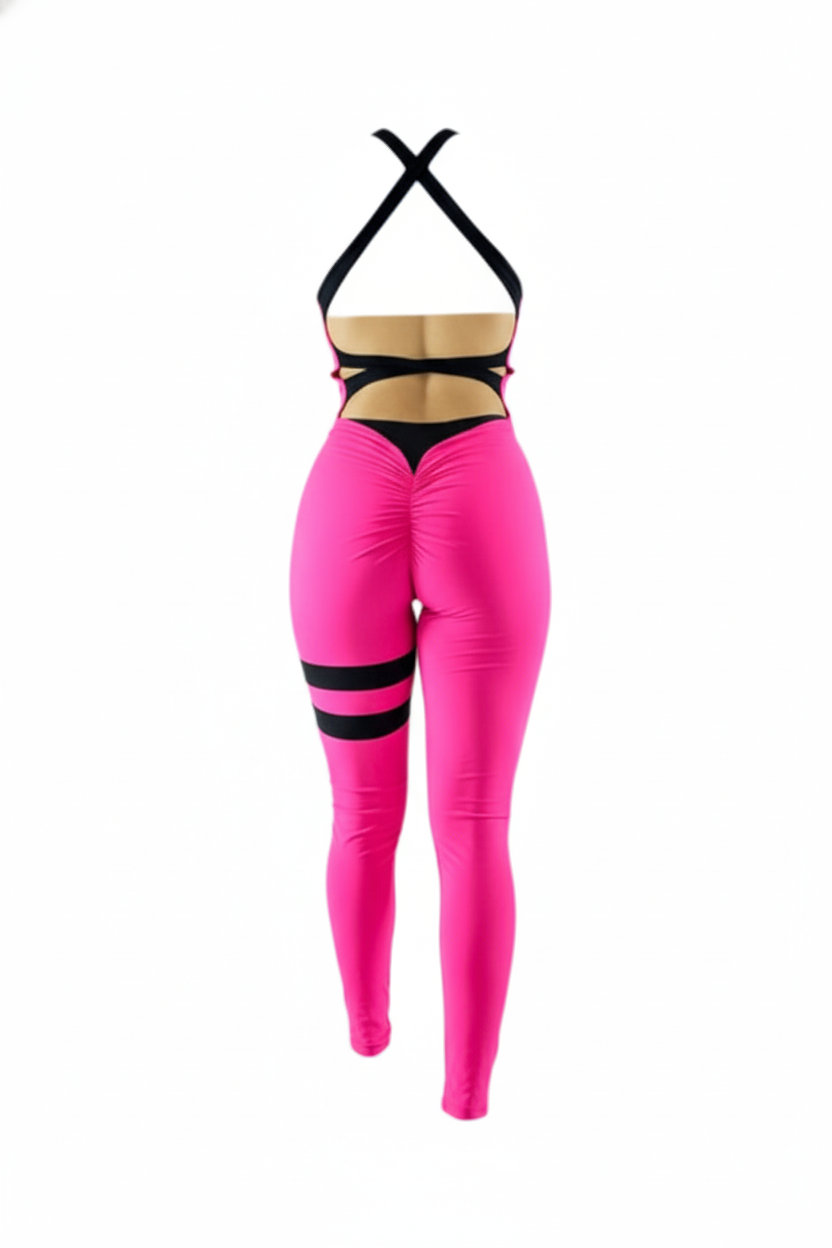 Palazzo deportivo sin mangas que estiliza con fuerza y libertad