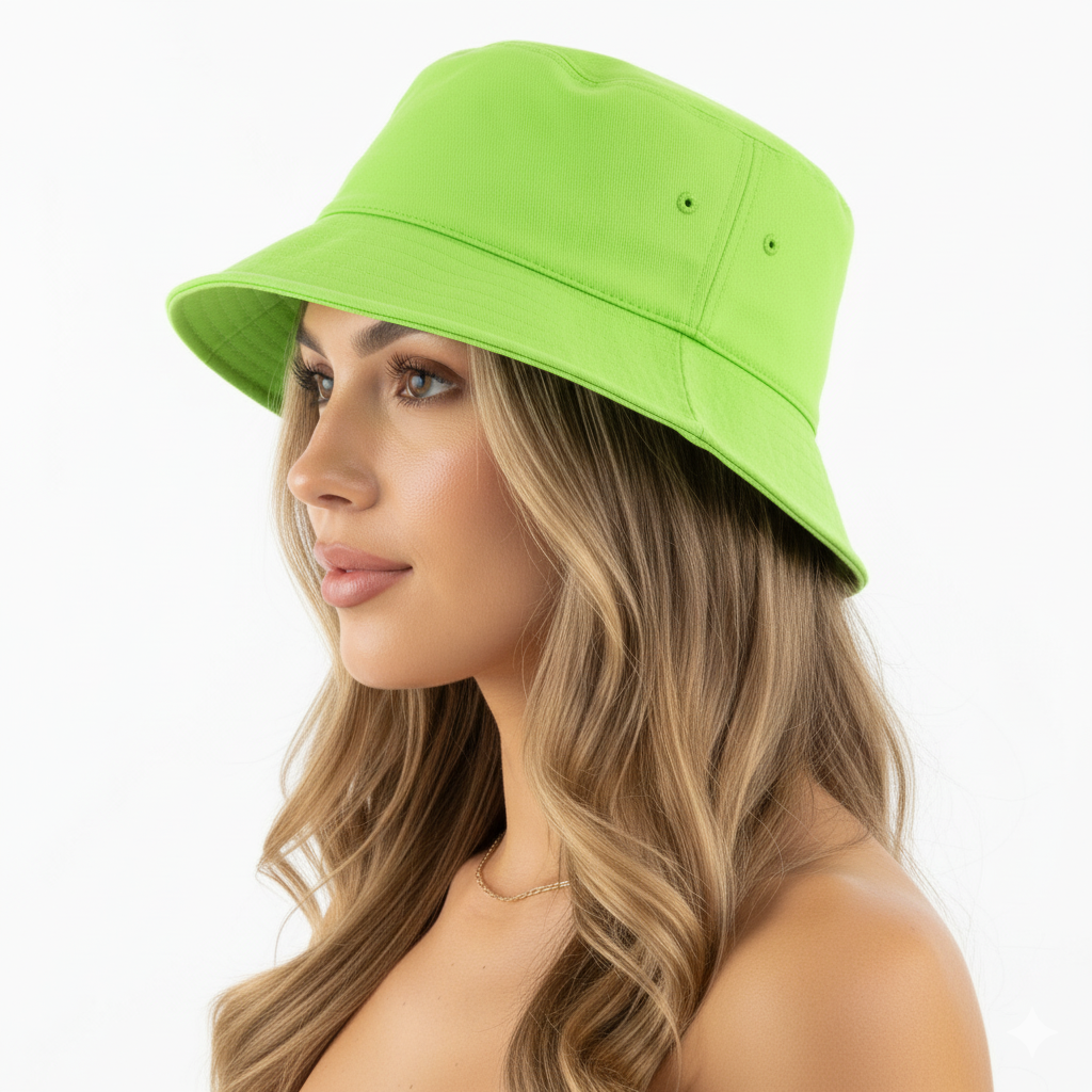 Sombrero bucket que ilumina tu look con frescura y actitud